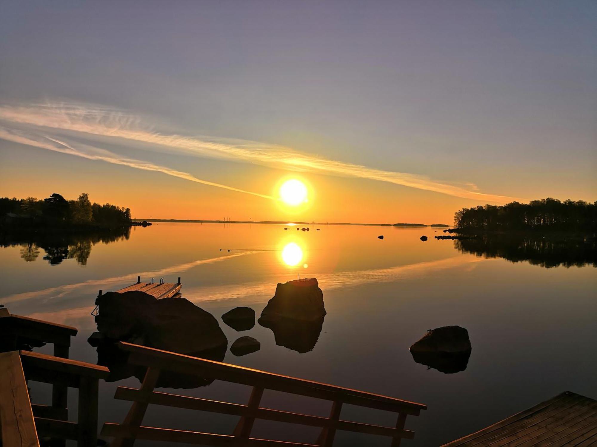Rantakari Cottage Котка Экстерьер фото